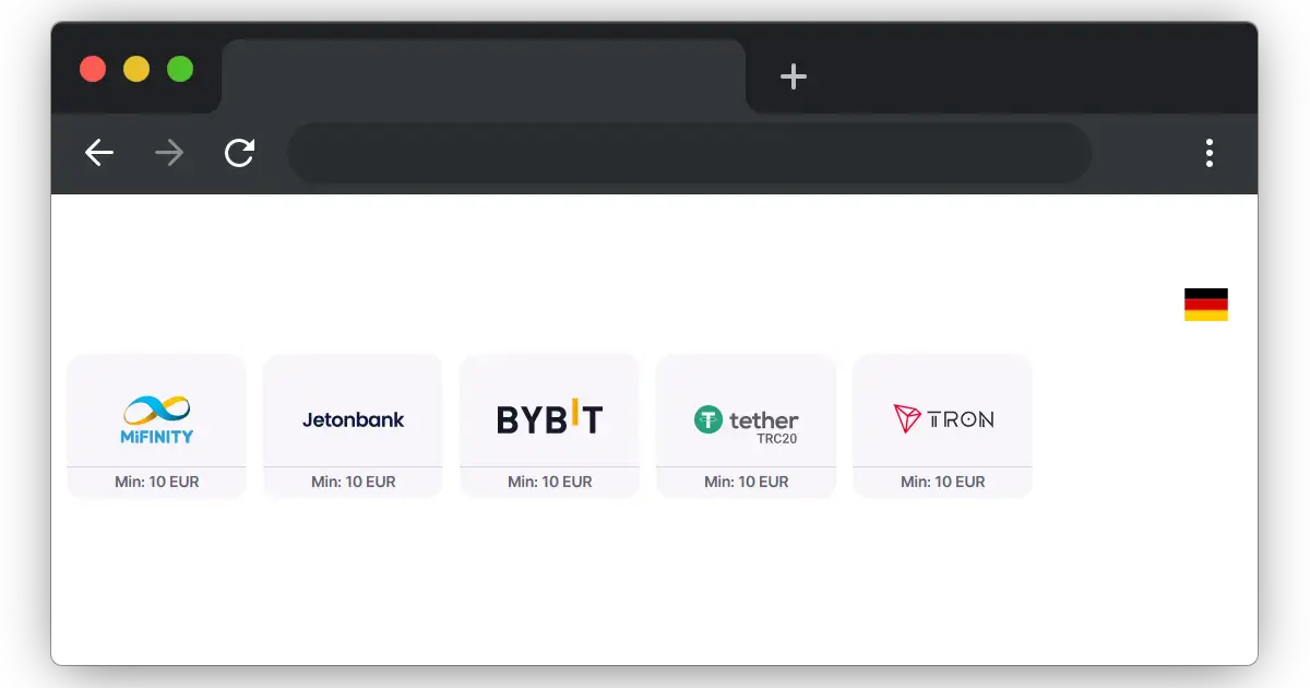 Mr Bet Deutschland Zahlungsmethoden